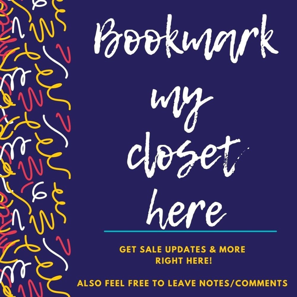 ❤️❤️ PLEASE ❤️❤️❤️ LIKE THIS TILE TO BOOKMARK MY CLOSET❤️❤️